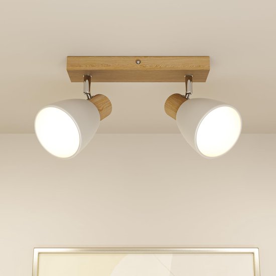 ZMH Spot De Plafond 4 Flammes 350° Orientable Vintage Plafonnier Salon Couloir 95869440