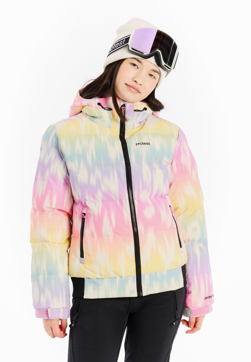 Protest Prtsolina Veste de ski Filles Imprimé léopard