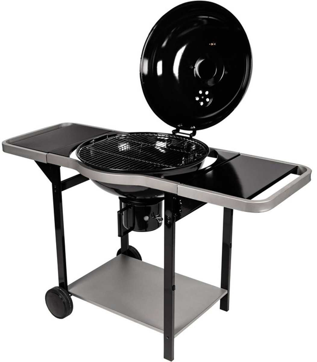 Bal houtskoolbarbecue + Woodcreek trolley