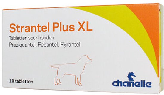 Strantel Plus Dog XL - 10 tabletten