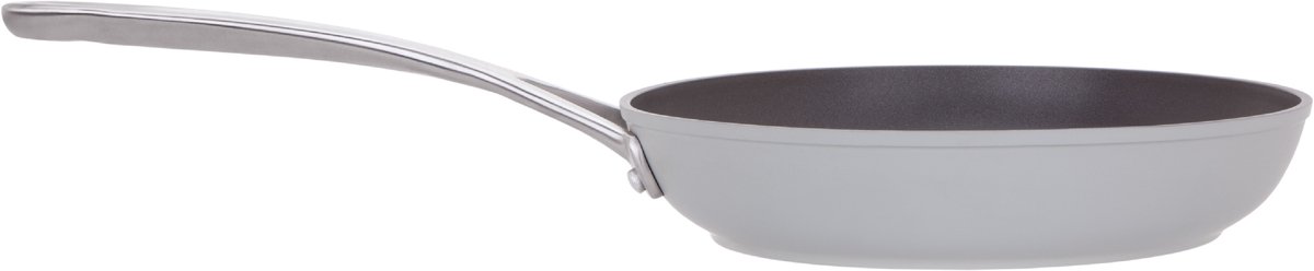 Laura Ashley - 28 CM Inductie Compatibel antiaanbaklaag Koekenpan - Donker Duifgrijs - By Pendeford