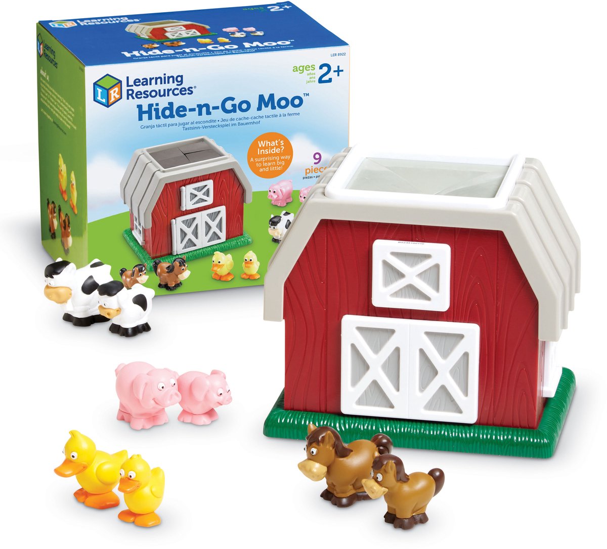 Learning Resources hide-n-go moo™ - speelboerderij - 2+