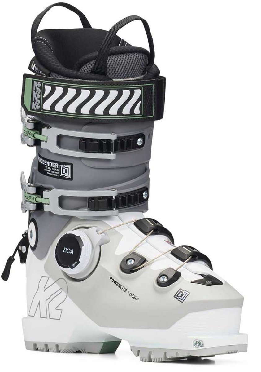K2 Mindbender 95 Boa Skischoenen Voor Dames 24.5 Vrouw Grijs