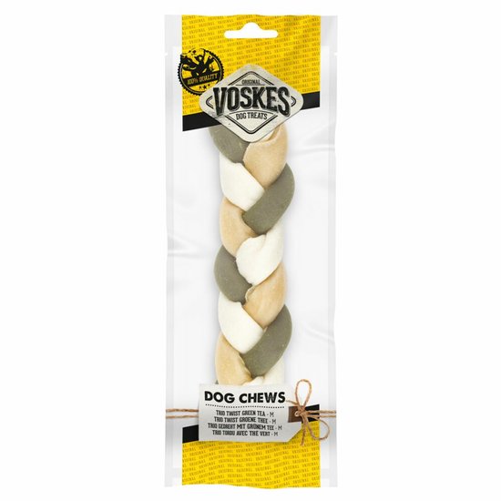 Voskes Twist Duo Groene Thee Bruin - Groen M - 10 x - Voordeelverpakking
