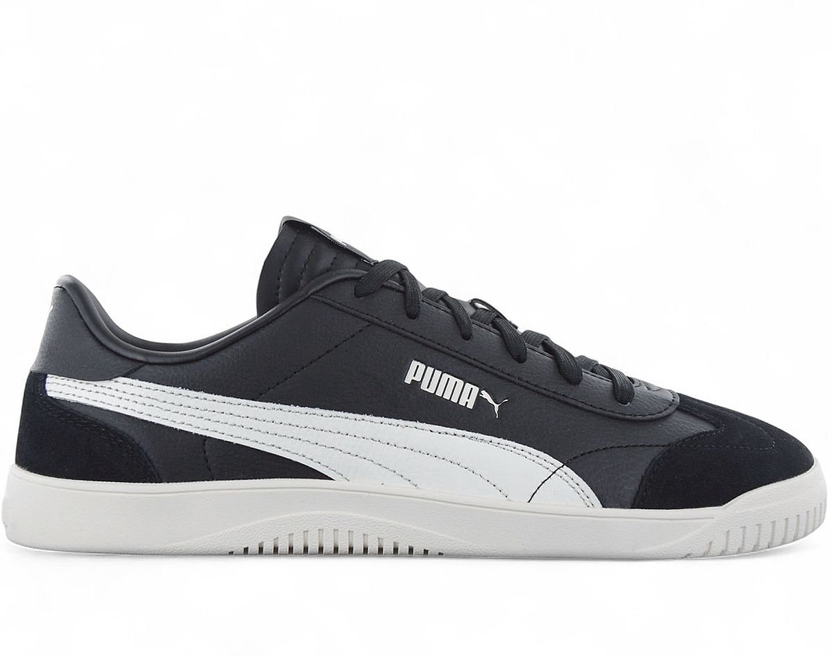 PUMA Club 5v5 SD Heren Sneakers Schoenen Leer 395104-02 Zwart