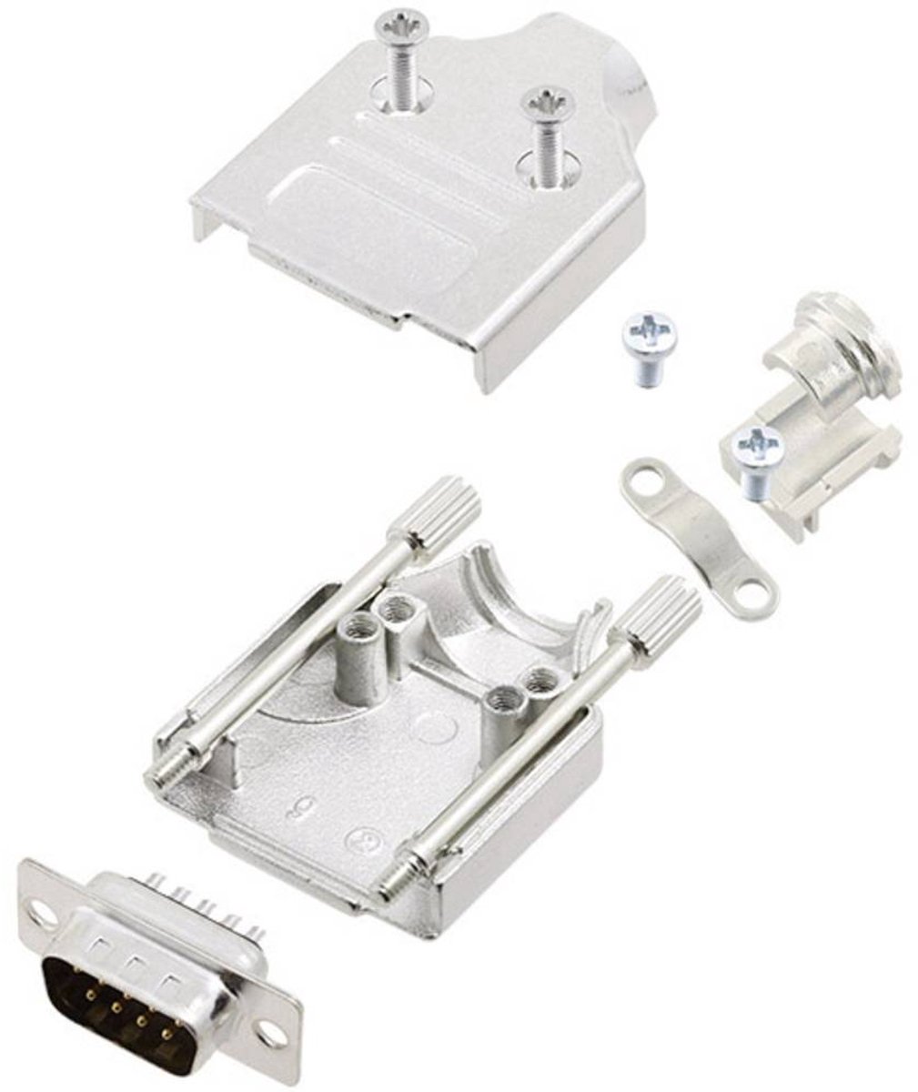 Amphenol L17MHDM15+L717SDA15P D-sub male connector-set 180 ° Aantal polen: 15 Soldeerkelk 1 stuk(s)