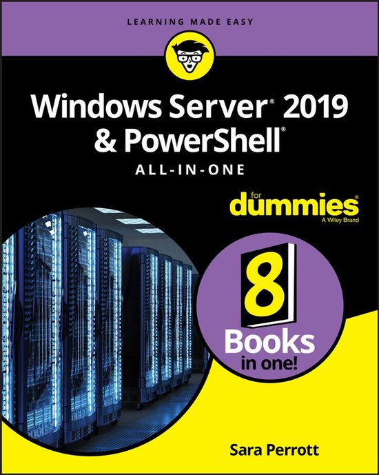 Windows Server 2019 & PowerShell All-in-One For Dummies - cover