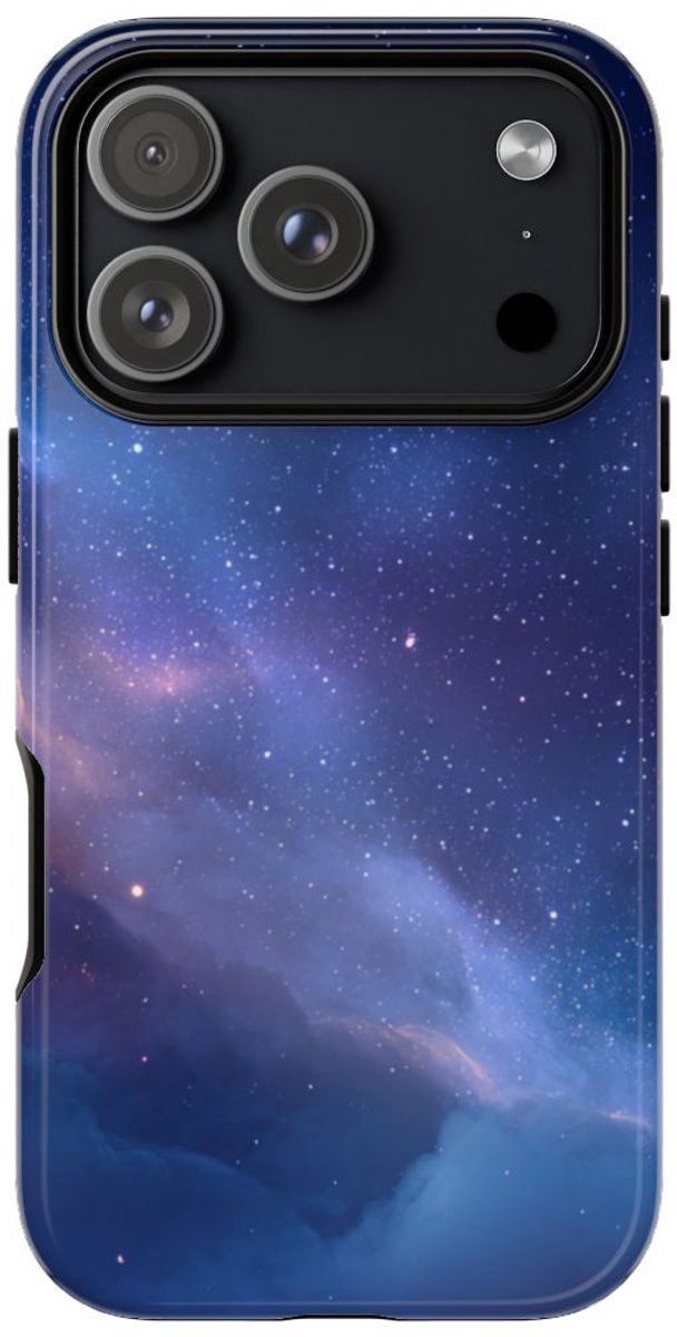 Dromerige Sterrennacht met Nevels – Telefoonhoesje Geschikt voor iPhone 17 Pro