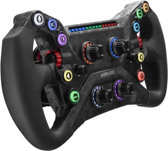 SIMAGIC GT NEO Serie - Racing wheel - 300mm - QR50 - Magneetflippers van Simagic — afbeelding 4