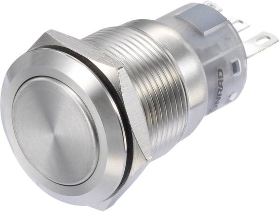 Lichte Schakelaar 19mm van de hoekoog Verlichte Drukknop Waterdichte OEM Beschik