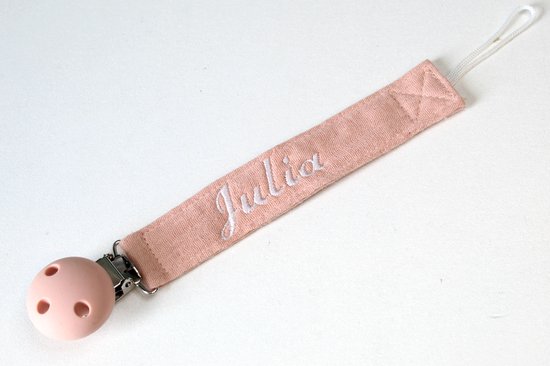 Brievenbus cadeau Welcome Little Girl - kraam cadeau - cadeau baby - slabber - speenkoord met naam - cadeau met naam van Liva's Dreams — afbeelding 2