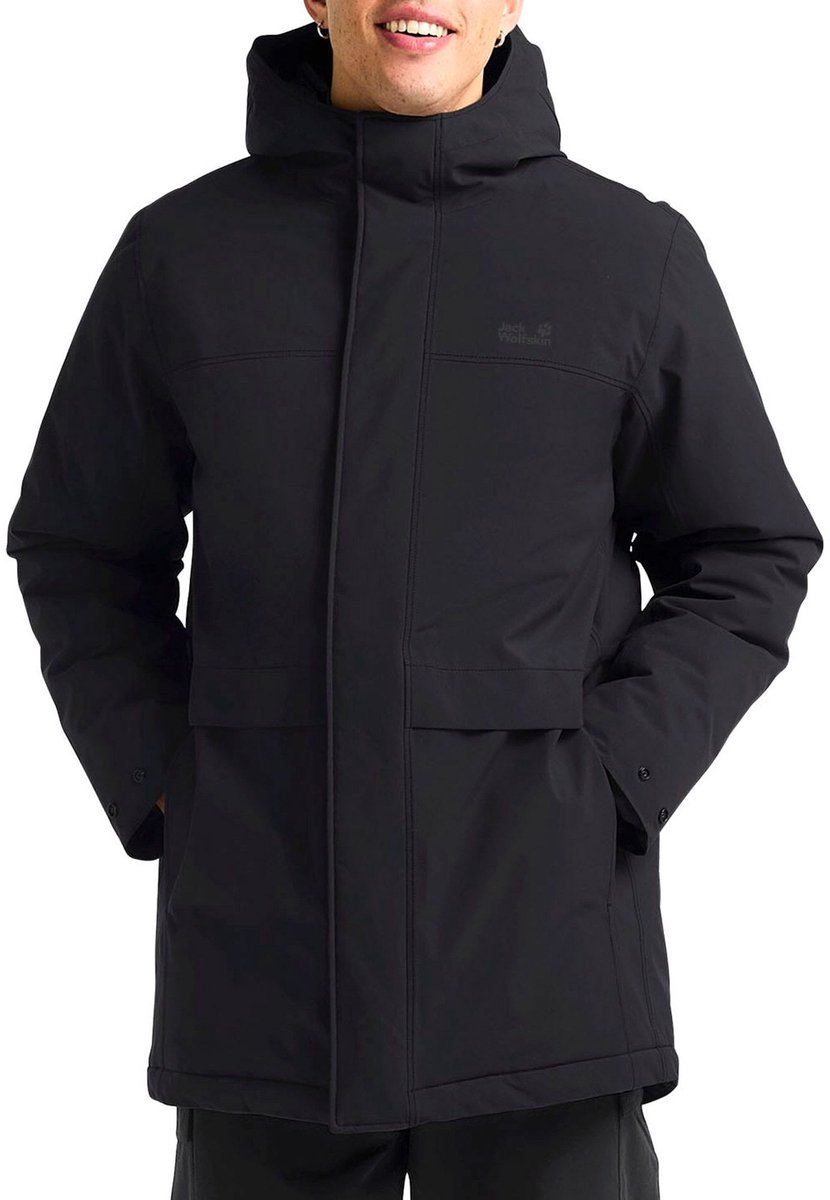 Jack Wolfskin Cold Camp Winterjas Heren Zwart