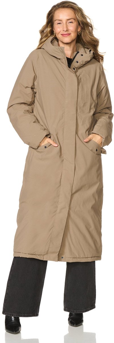 Happy Rainy Days Lange Regenjas Dames Vancouver Taupe
