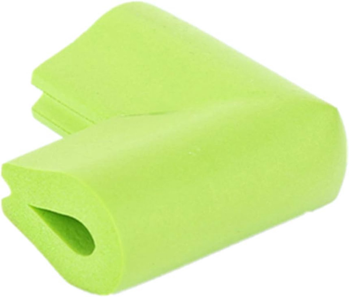 Image of 10-delige antibotsingshoekbeschermer U-vormige glazen meubelhoekbeschermer platte meubelhoekbeschermer glazen tafelhoekbeschermer geschikt voor baby's en kinderen, 6*6*3,5cm, dikte 1,2cm,Grasgroen