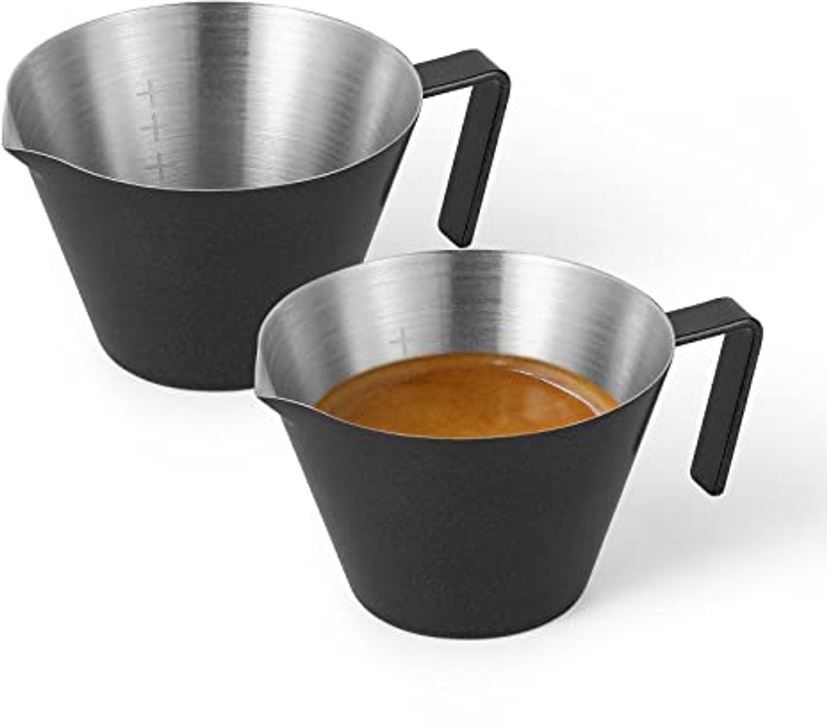 Dubbele Shot Espresso Maatbeker Set - Roestvrijstalen Koffie Accessoires