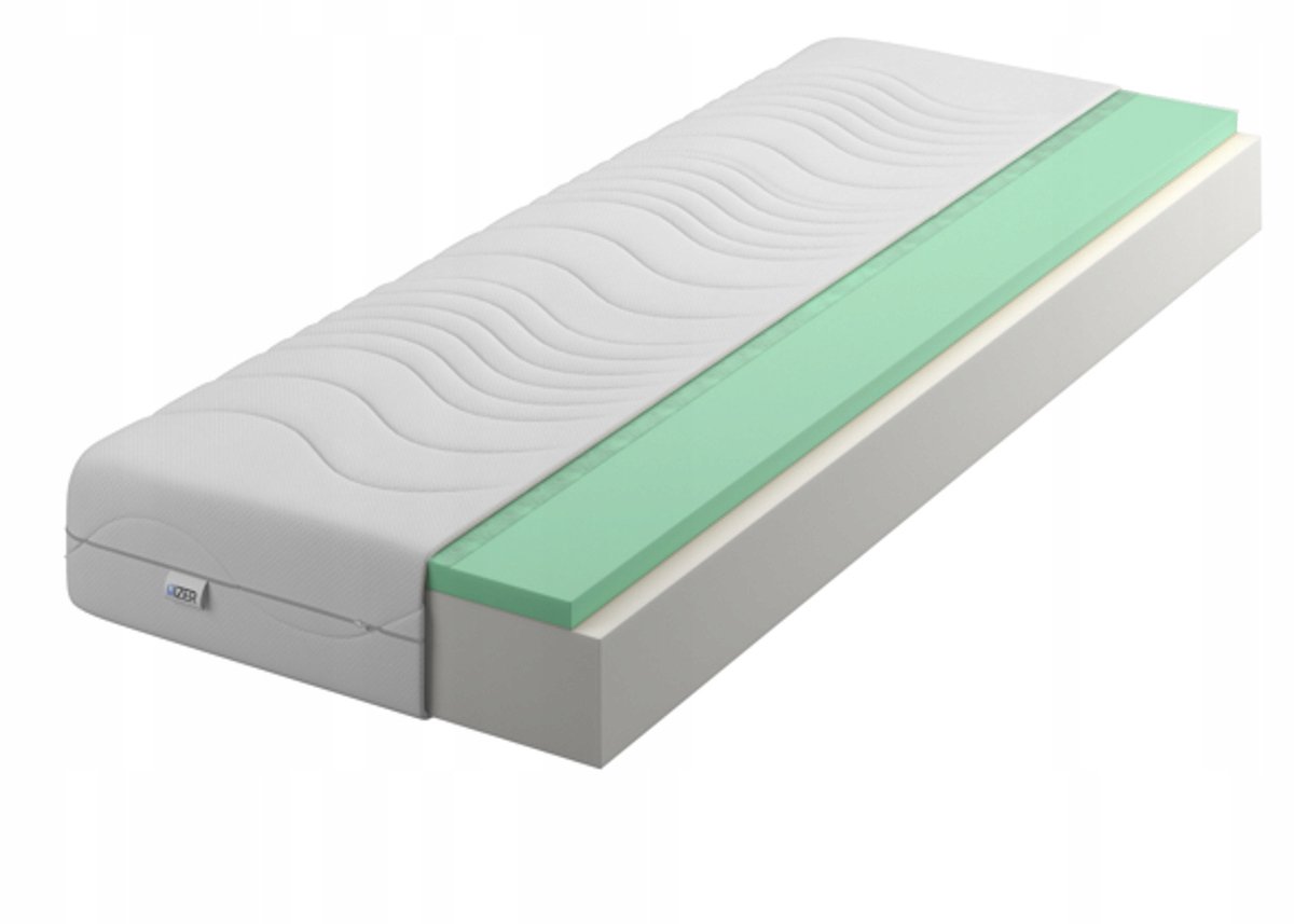 Izer schuimmatras 150x200x16cm - H2/H3, koudschuim