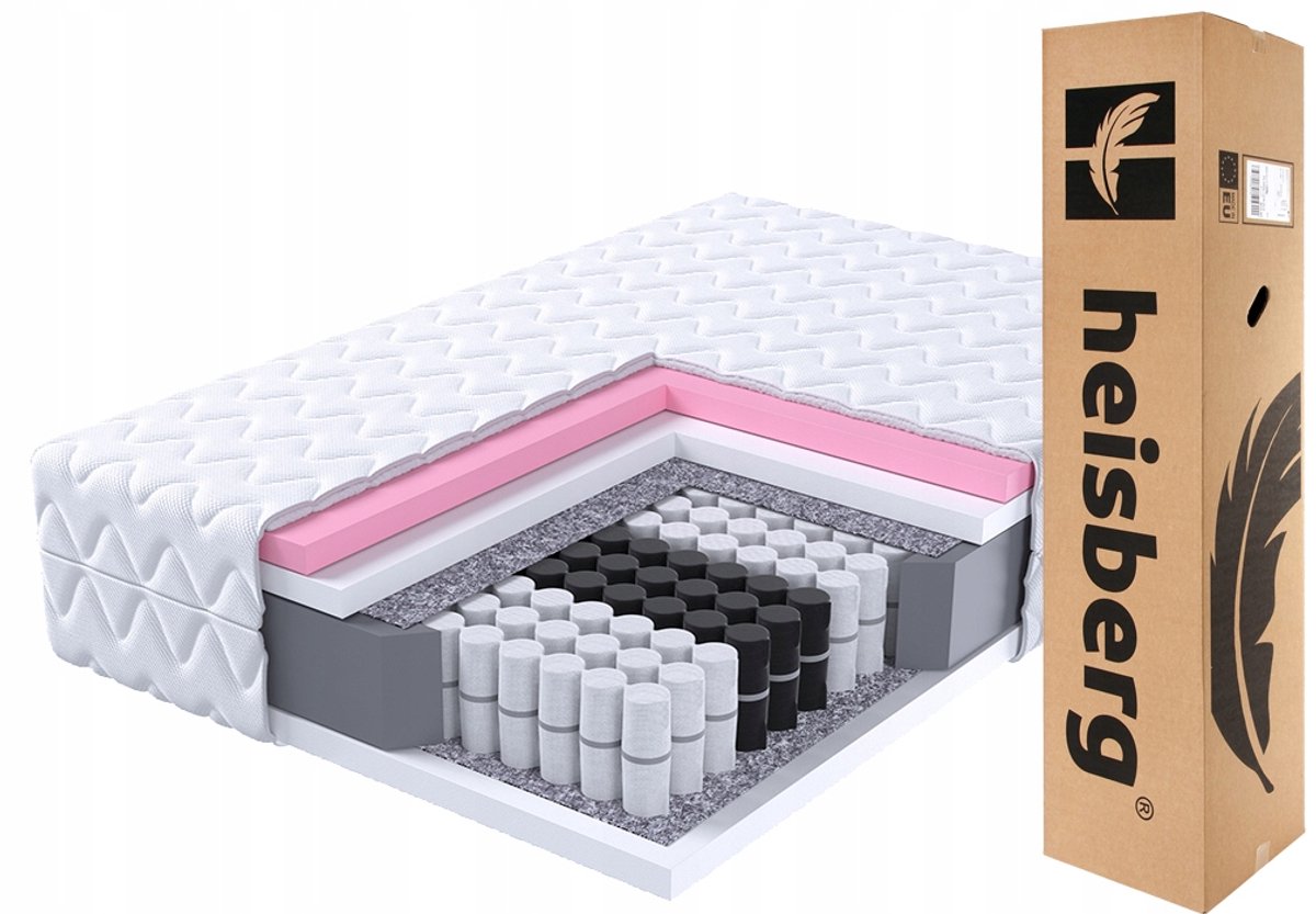 Heisberg VEKEL pocketvering matras 180x200 cm Visco