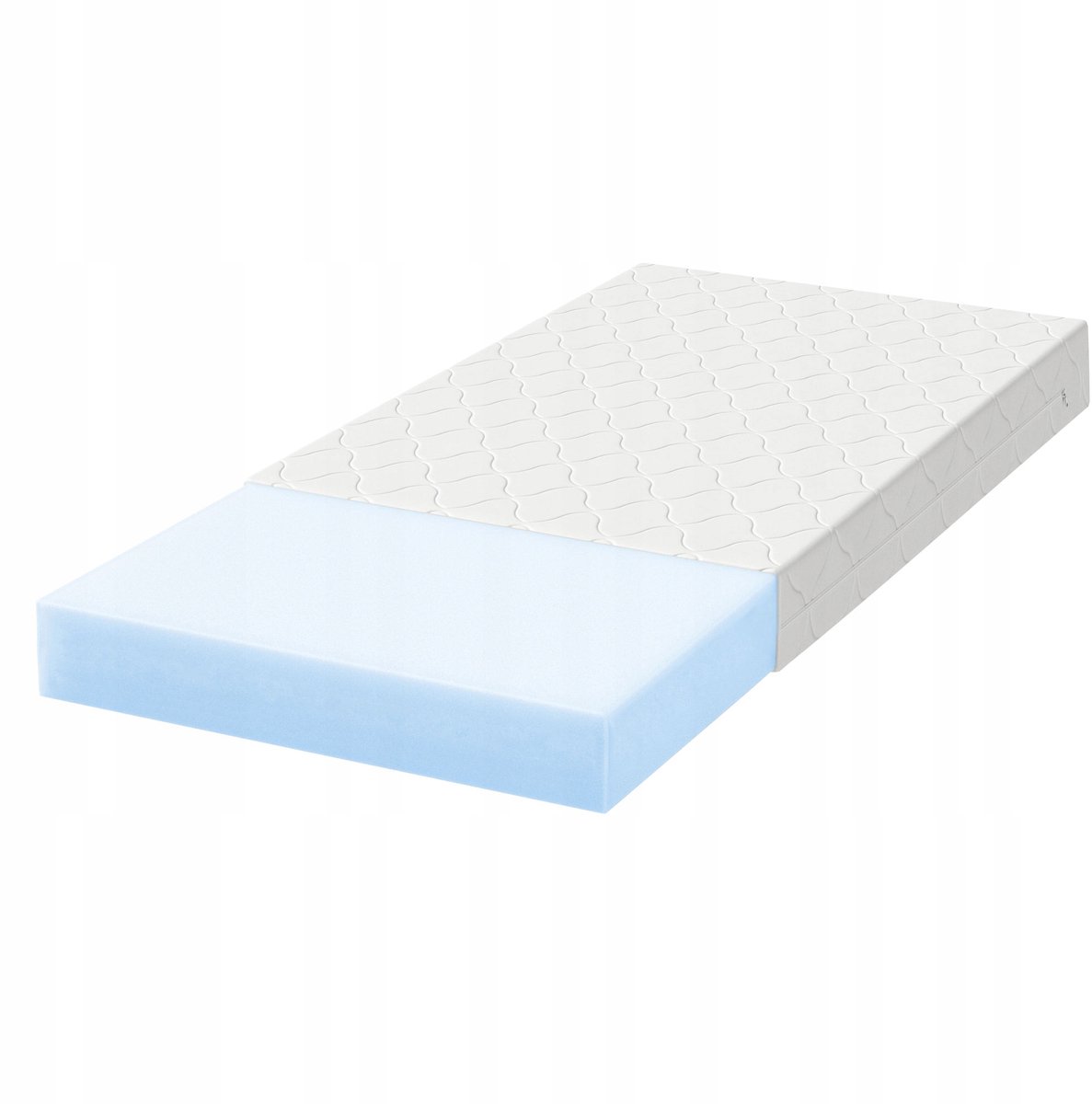 LUNA MAX 120x200 cm: Comfortabel, middelh hard schuimmatras H3