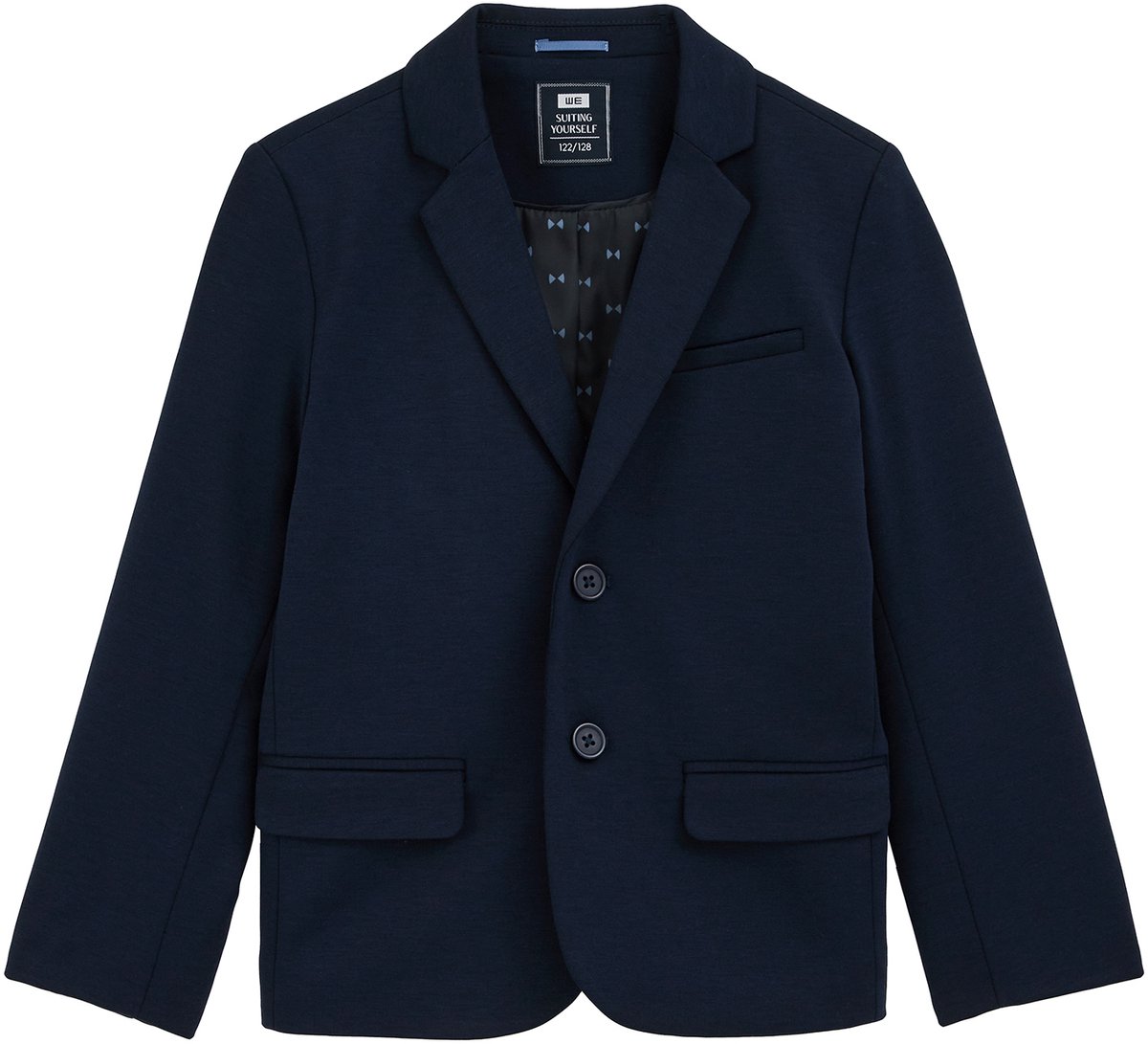 WE Fashion Jongens regular fit blazer met stretch