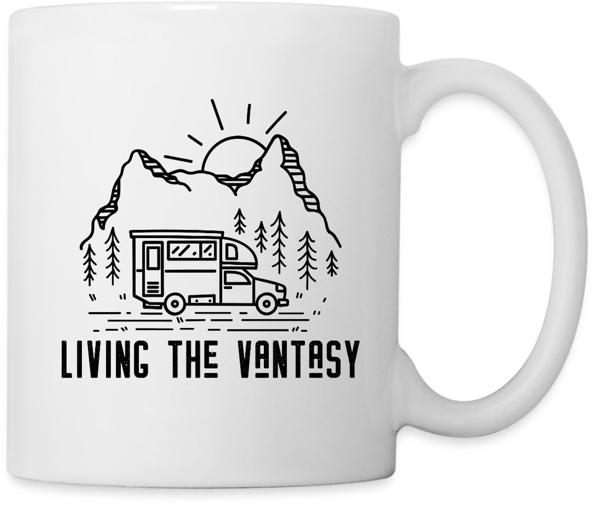 Living The Vantasy - Vrijheid Op Wielen Mok