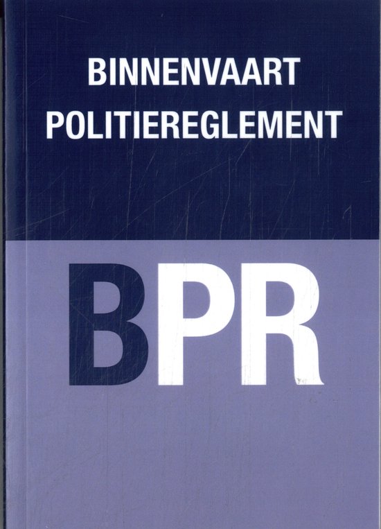 Binnenvaart Politiereglement (2025) - cover