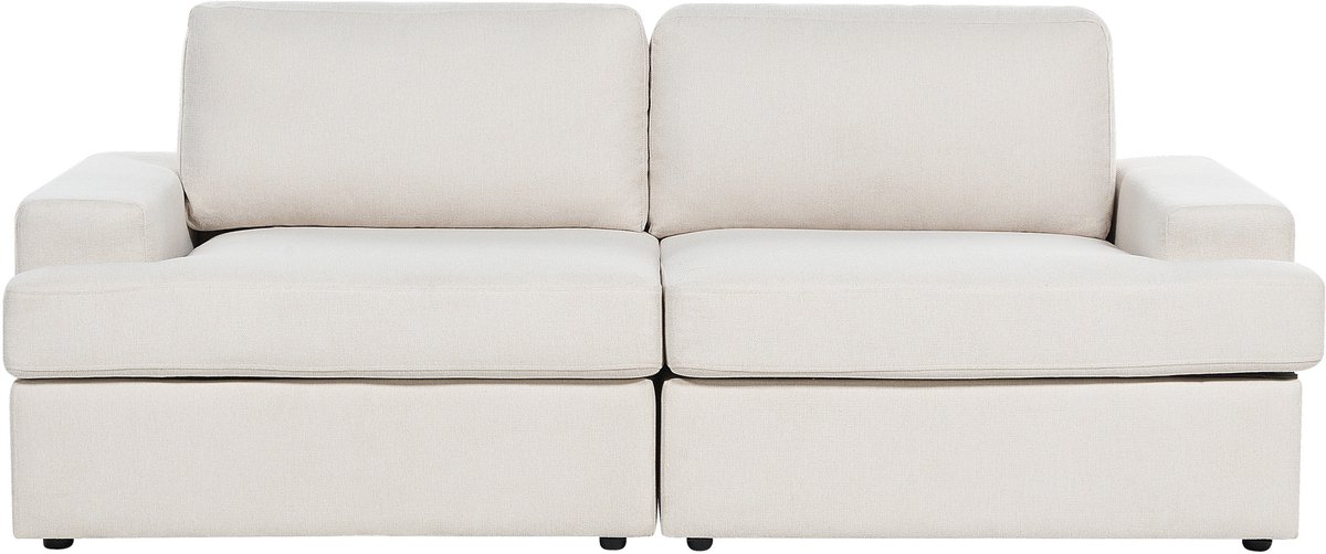 ALLA - Driezitsbank - Lichtbeige - Polyester