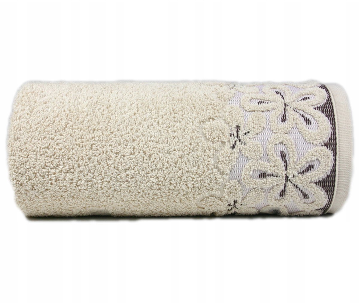 Beige Handdoek Bella 30x50 cm - Zacht en Absorberend