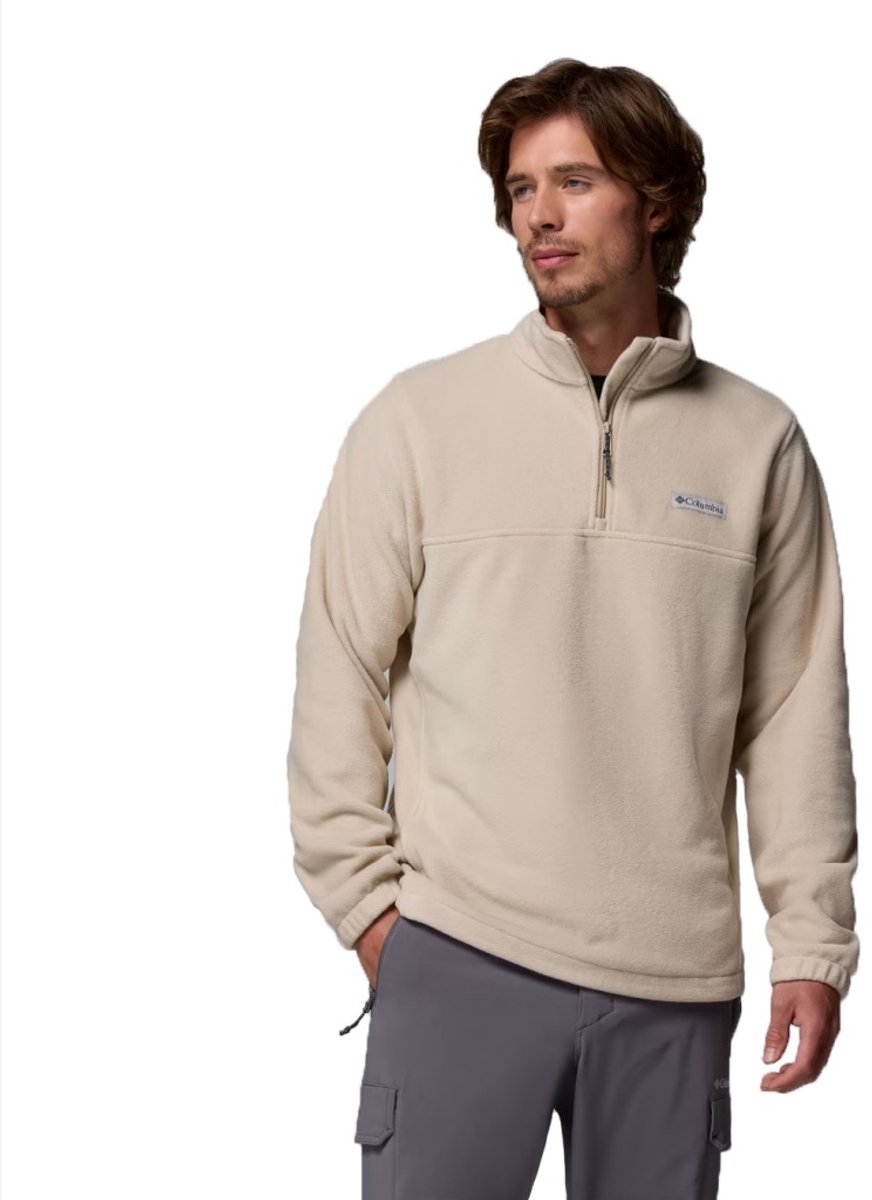 Columbia Steens Mountain™ Fleece Met Halve Rits Beige S Man