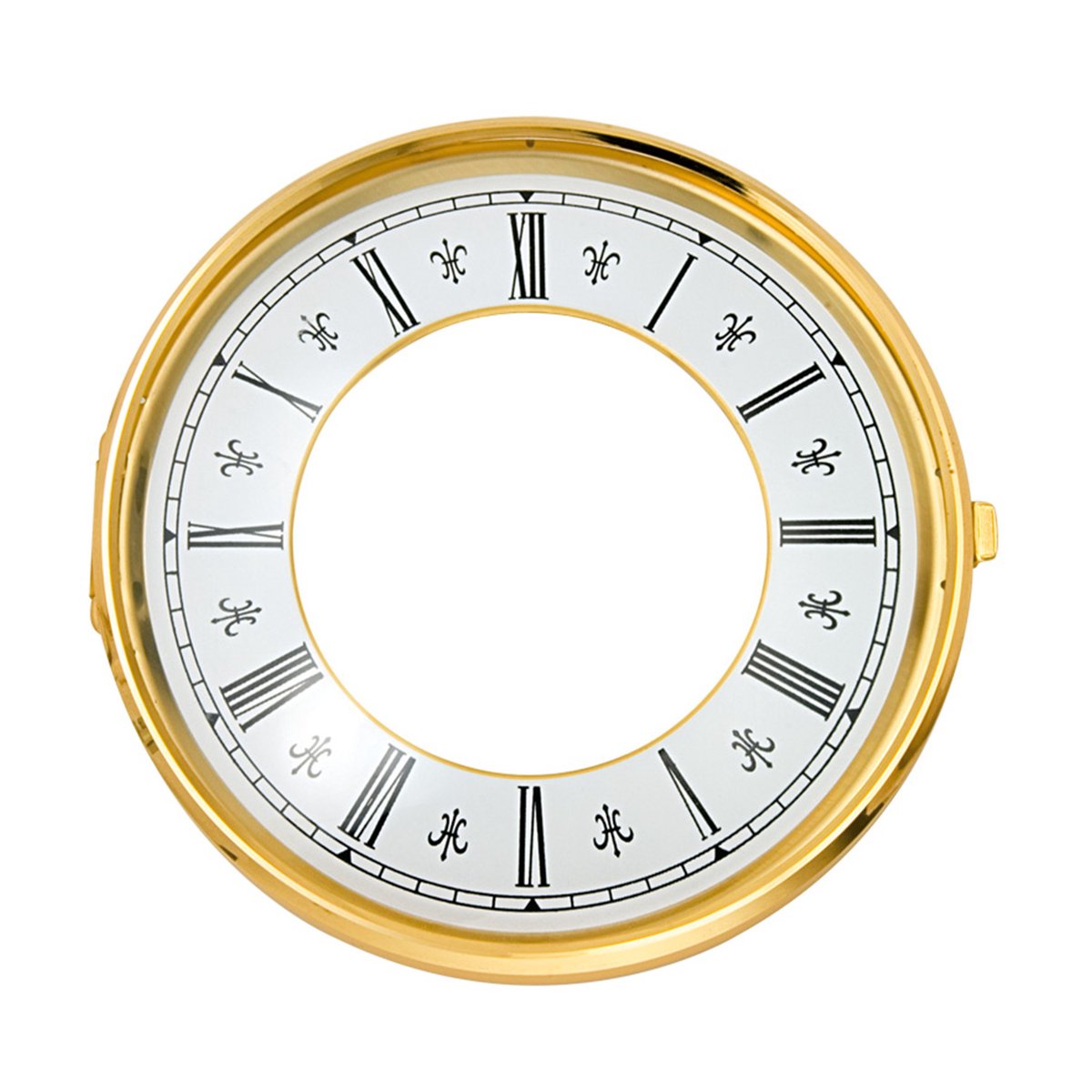 Lunette Romeinse cijfers Ø 130 mm