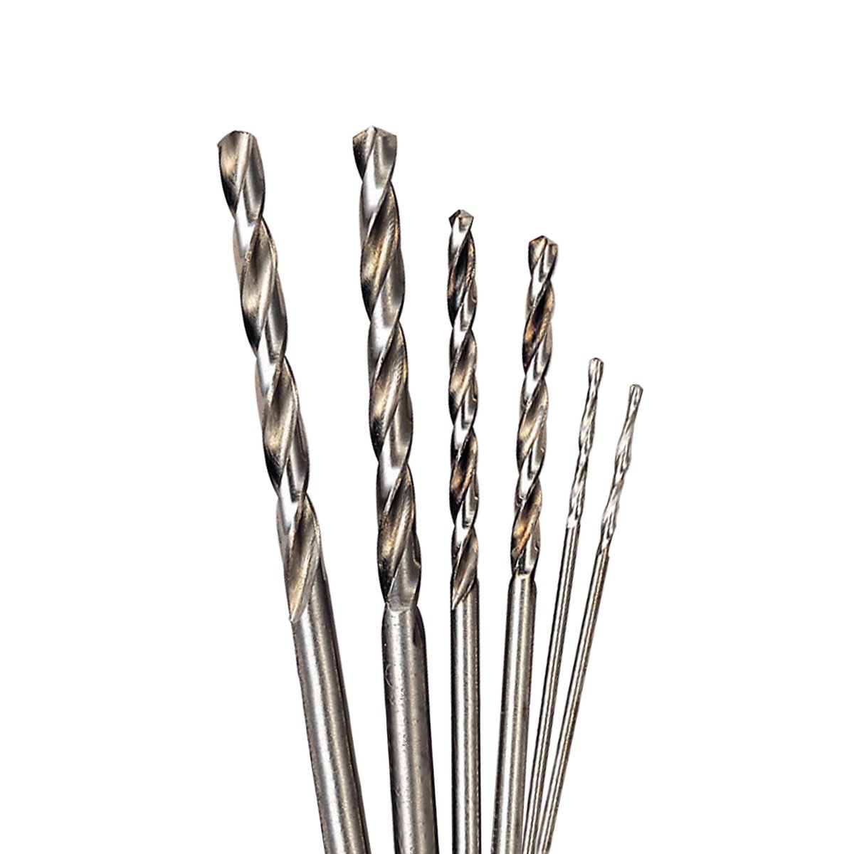 Boor, rechtssnijdend, HSS-spiraalboor, staalboor, set van 3, Ø 0,6 mm - Hoogste kwaliteit en precisie! - Voor diverse metaalbewerkingen, enz.