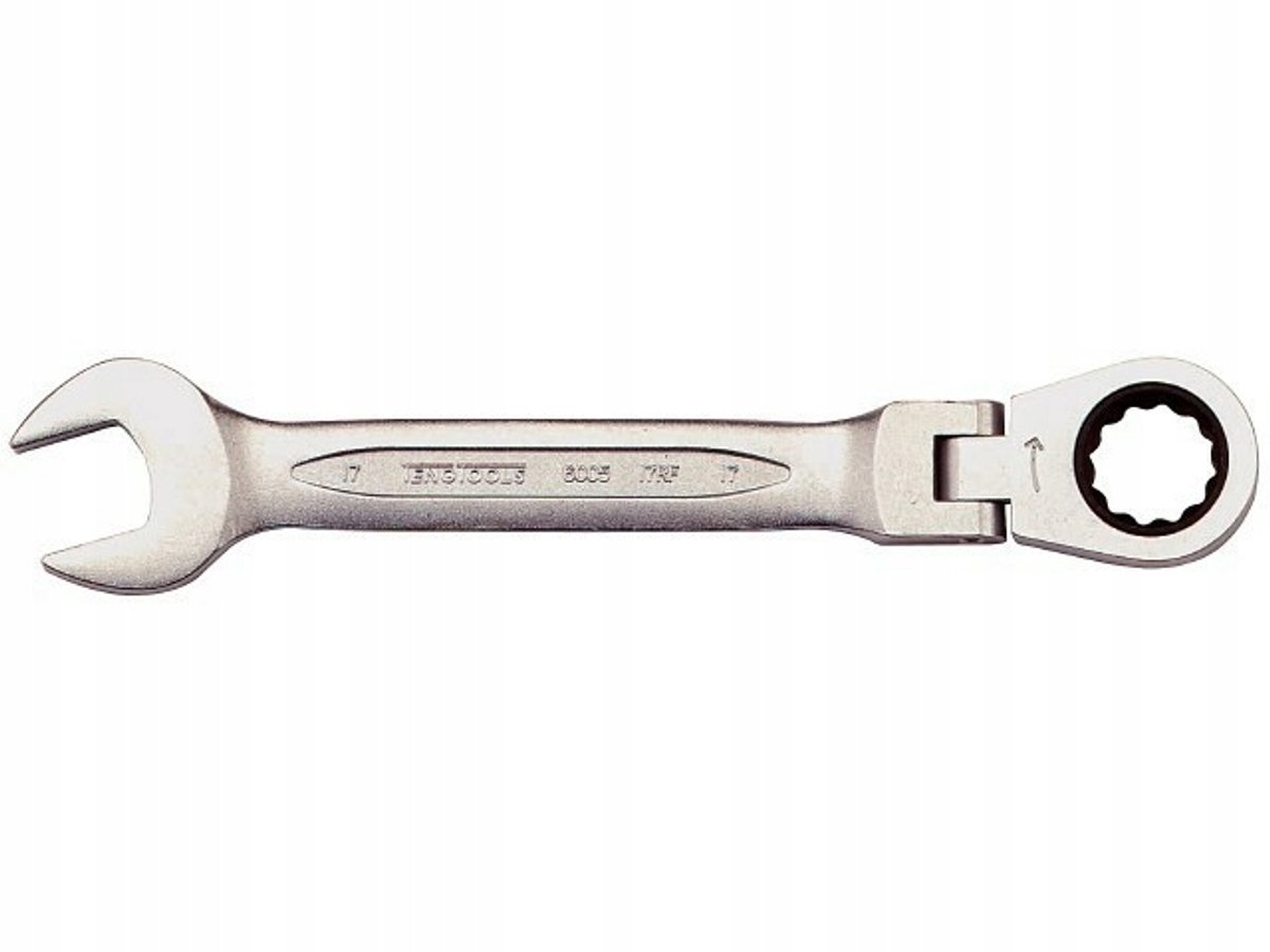 Teng Tools 10 mm flexibele ringdopsleutel met ratel