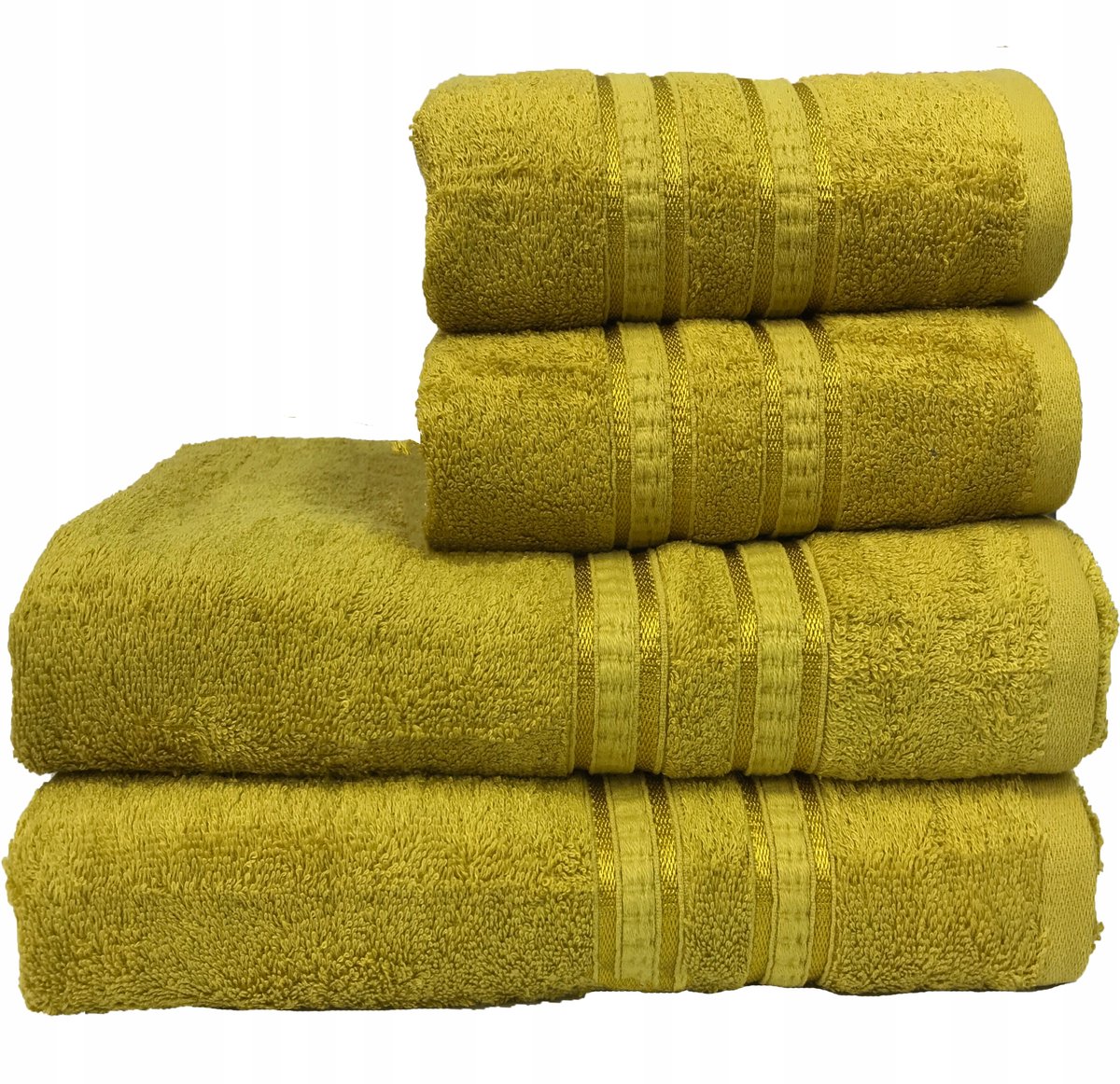 Luxe Bamboe Handdoekenset 4 Stuks - Zacht & Absorberend
