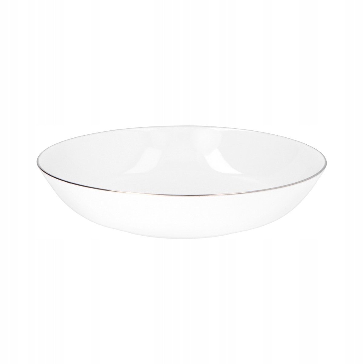 Chodzież Diep Bord 21cm Wit Porselein Gouden Rand City