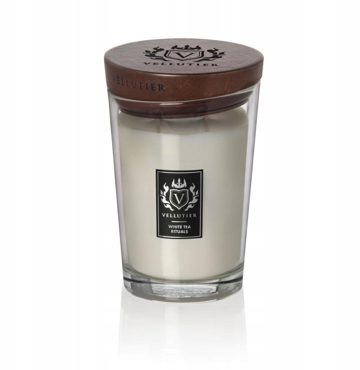 Vellutier Witte Thee Rituals Grote geurkaars - 515g
