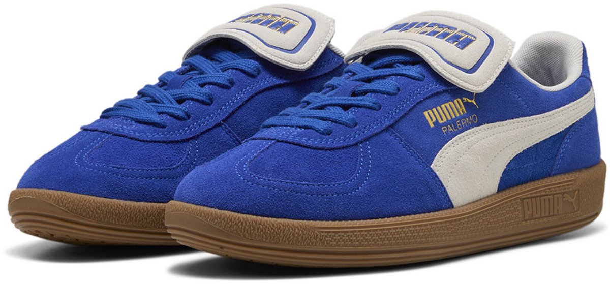 Puma Palermo Premium Suede Schoenen Blauw