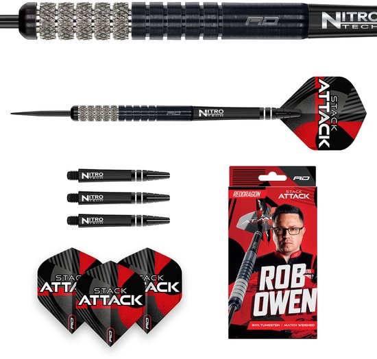 Red Dragon Robert Owen 90% - Dartpijlen van Red Dragon — afbeelding 5
