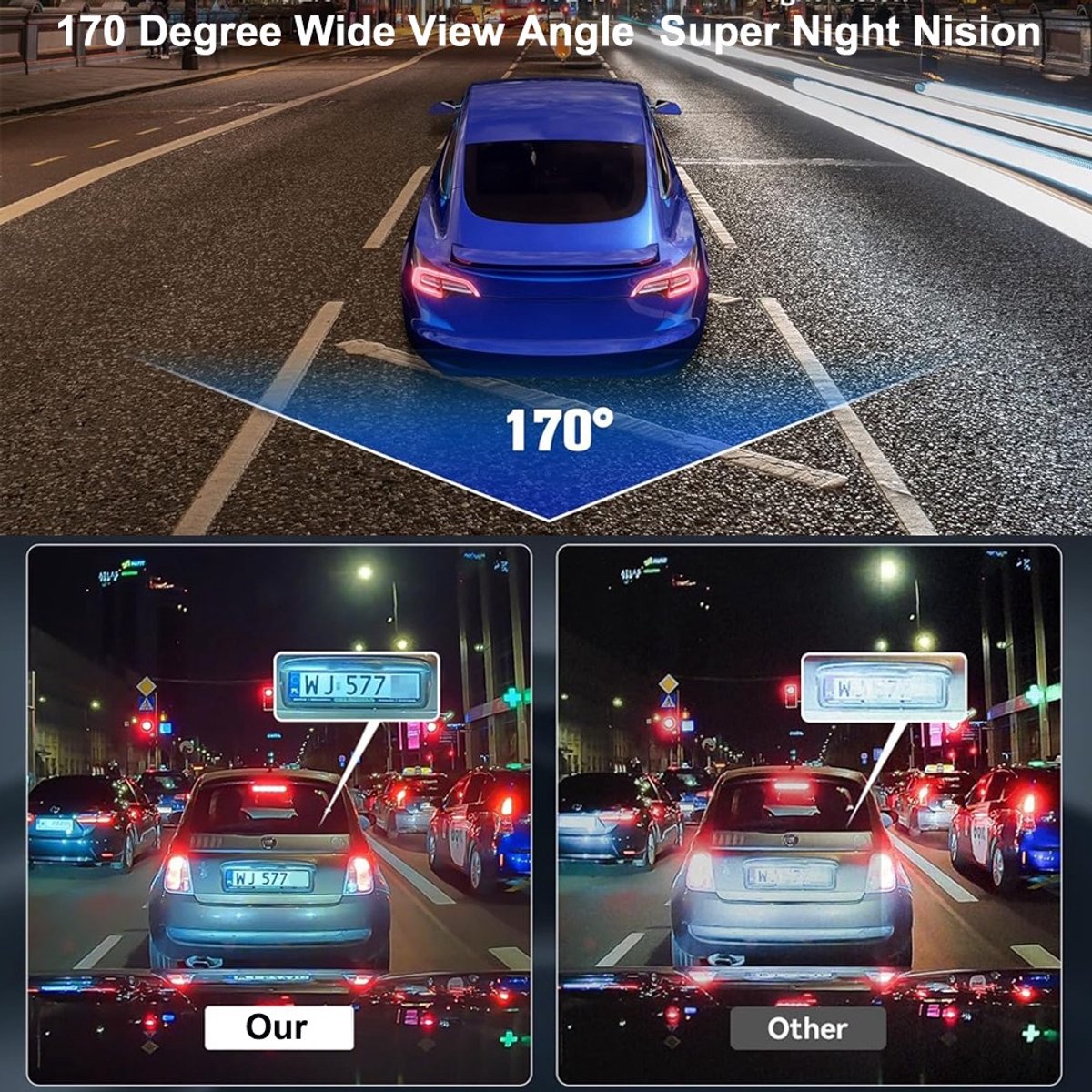 USB Android 1080P Auto Dash Cam Videorecorder ADAS Auto HD Recorder – foto 4