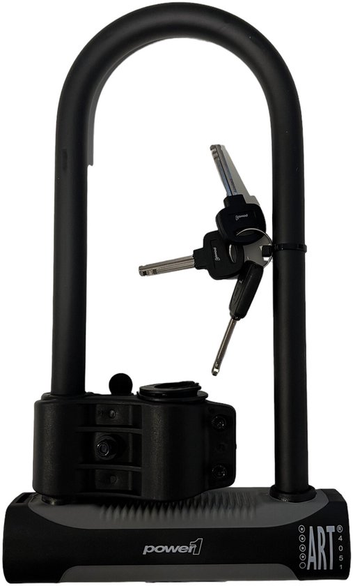 Beugelslot Pro-Tect Kynite ART-4 16 mm beugel met draaibare dop, montagebeugel, 180×320 mm voor E-bike, fatbike, scooter