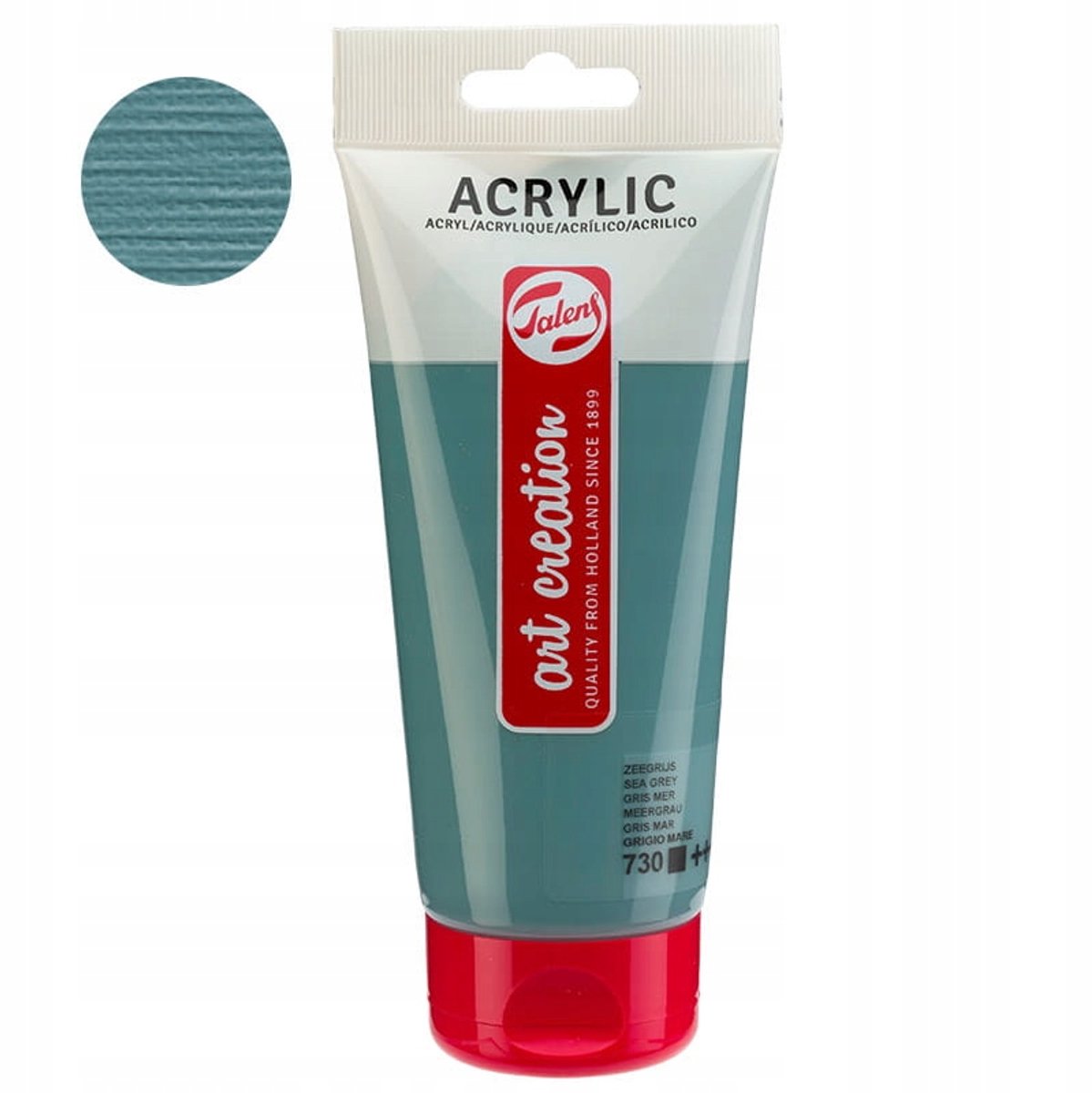 Art Creation Acrylverf 200 ml - 730 Zee Grijs
