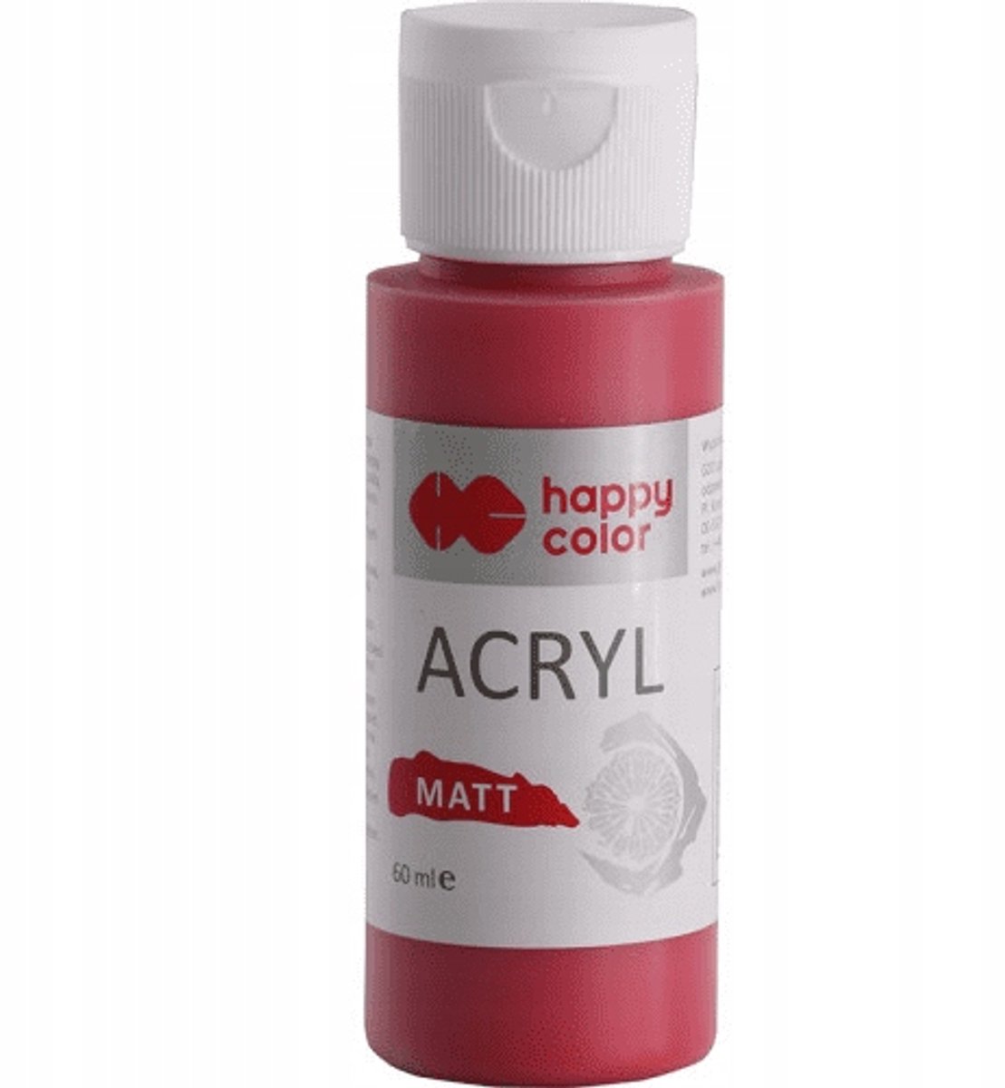 Happy Colour Acrylverf Mat 60 ml - Vurig Rood