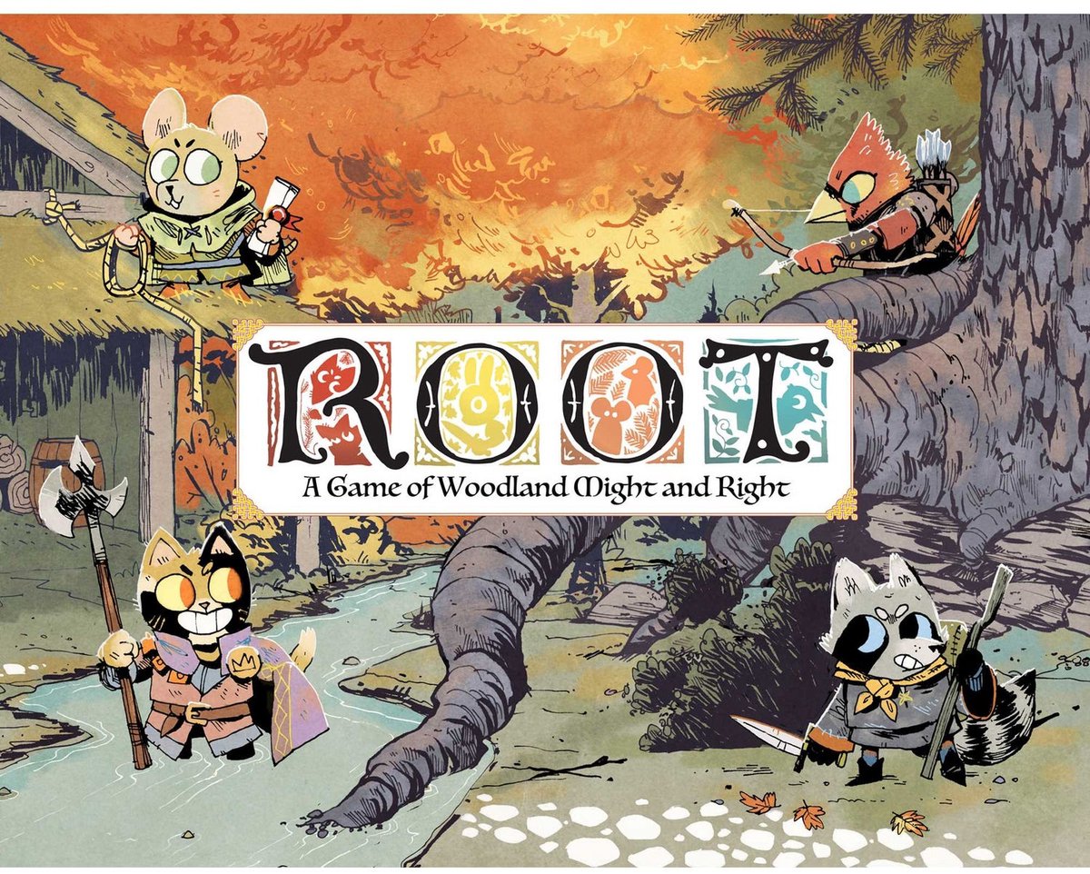 Root - Boardgame (English) (LED01000)