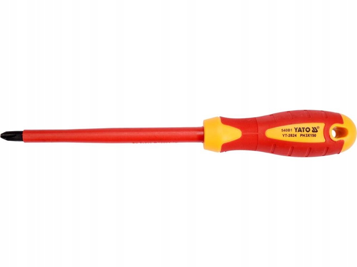 Yato Geïsoleerde Schroevendraaier 1000V PH3x150mm