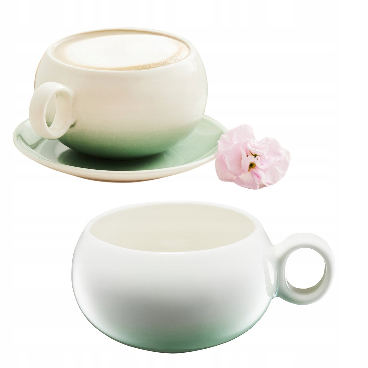 Ambition Bella Porseleinen Beker 250ml - Sjaliegroen