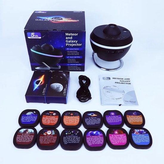 ACEP Galaxy lamp - Sterren projector - Galaxy - Nachtlamp - Kinderkamer decoratie - Astronaut sterren projector - Sterrenlamp van ACEP — afbeelding 5