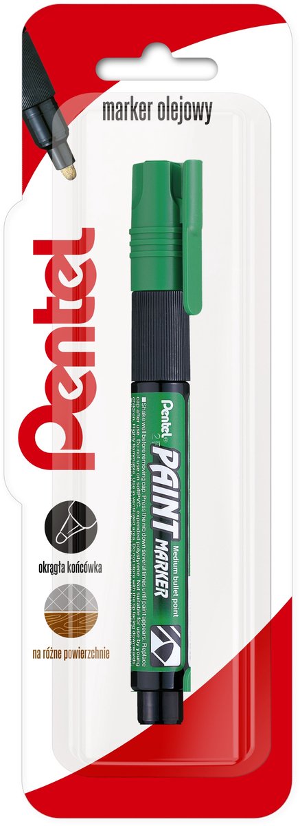 Pentel MMP20 Olie Marker Groen - 2.5mm Lijn