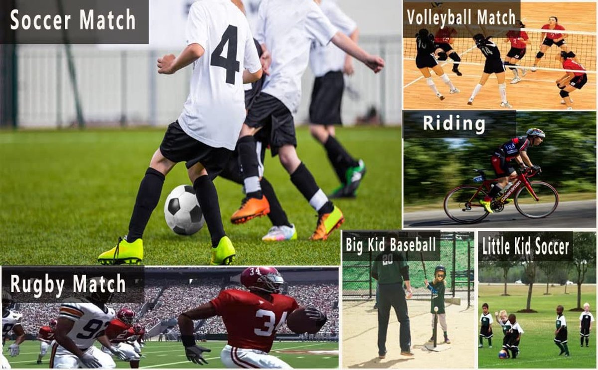Kniehoge Voetbalsokken voor Jongens en Heren - Ademend, 3/12 Paar