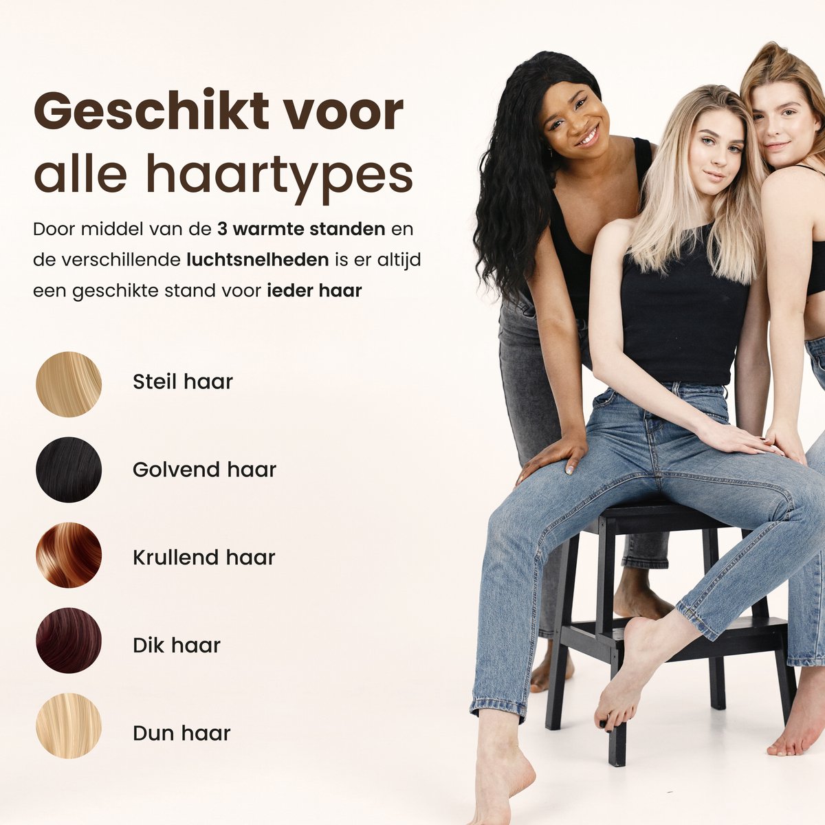 L'avir Airstyler 8 in 1 - Fohn met Diffuser - Multistyler - afbeelding 2