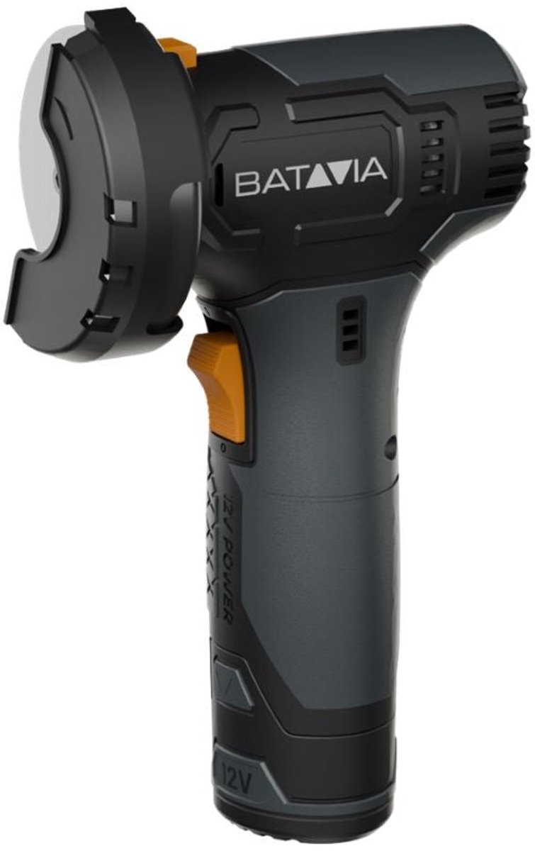 Batavia Accu 12V Haakse Slijper 76mm - Excl. Accu en Oplader - Fixxpack 2.0