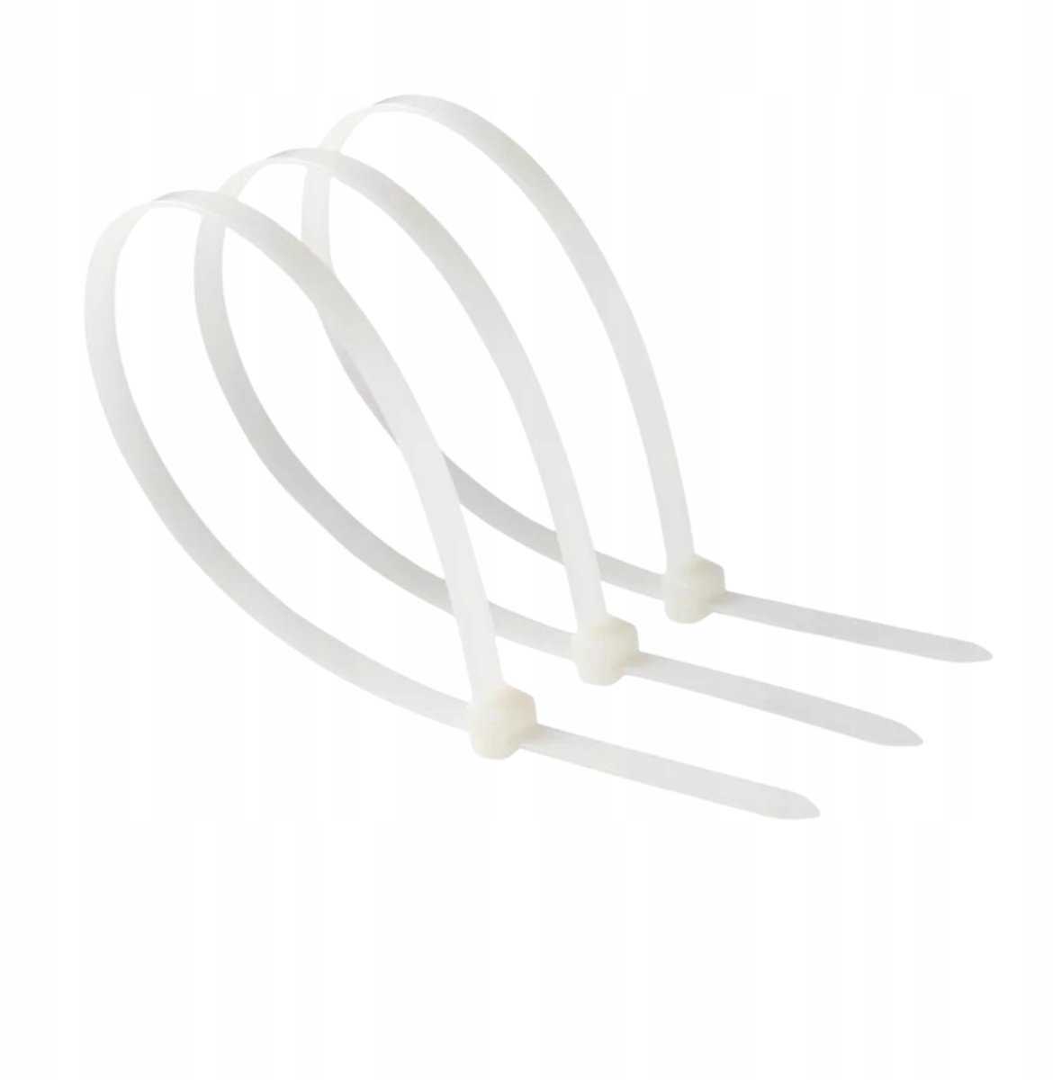 Kabelbinders 2,5x98mm Wit PA - 100 Stuks
