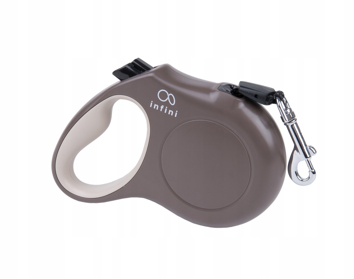 Infini Freedom L Hondenlijn Automatisch 5m, 25kg, Bruin